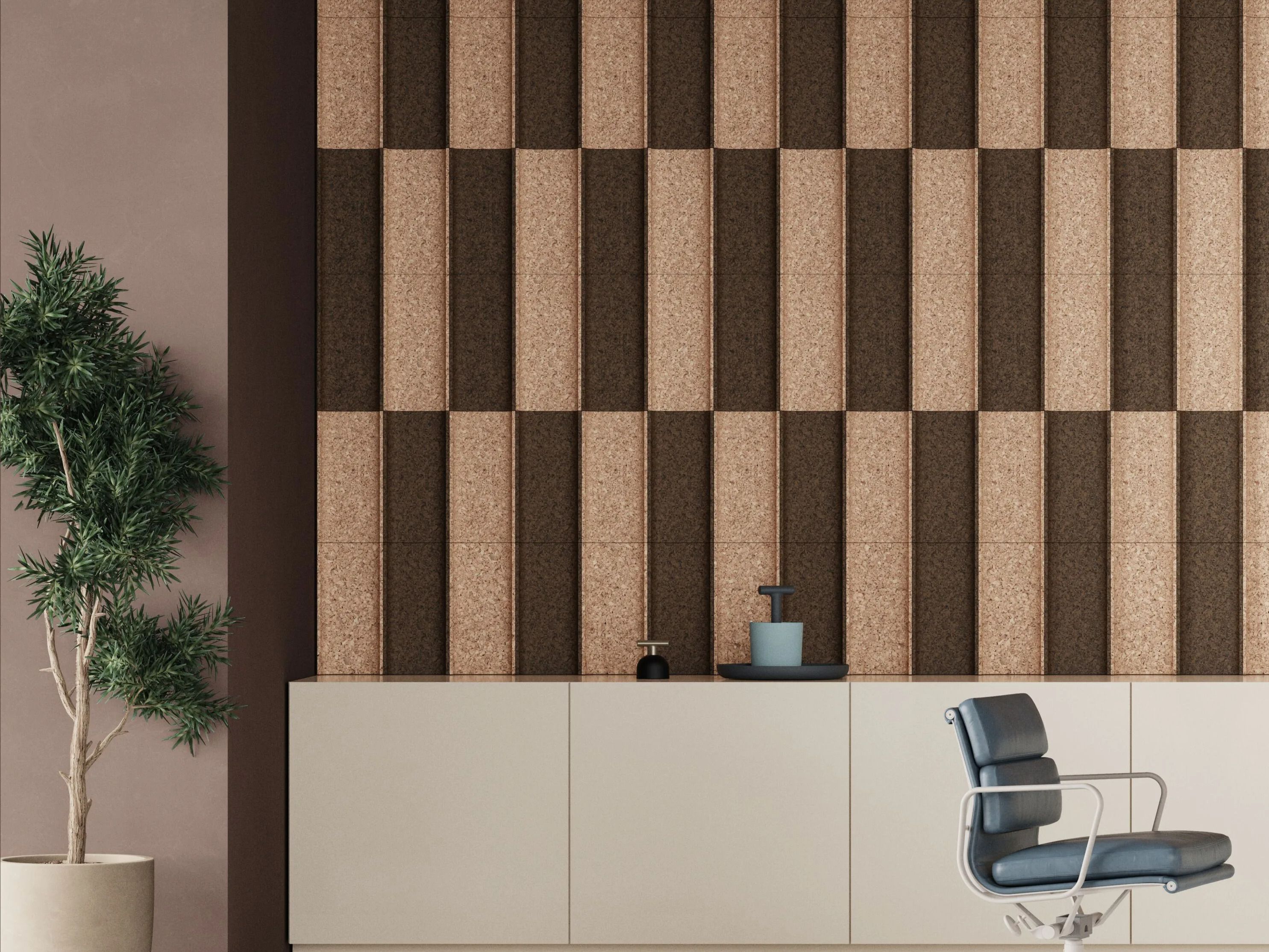 Акустическая панель из пробки GREENMOOD PARENTHESE ARCH-00030289