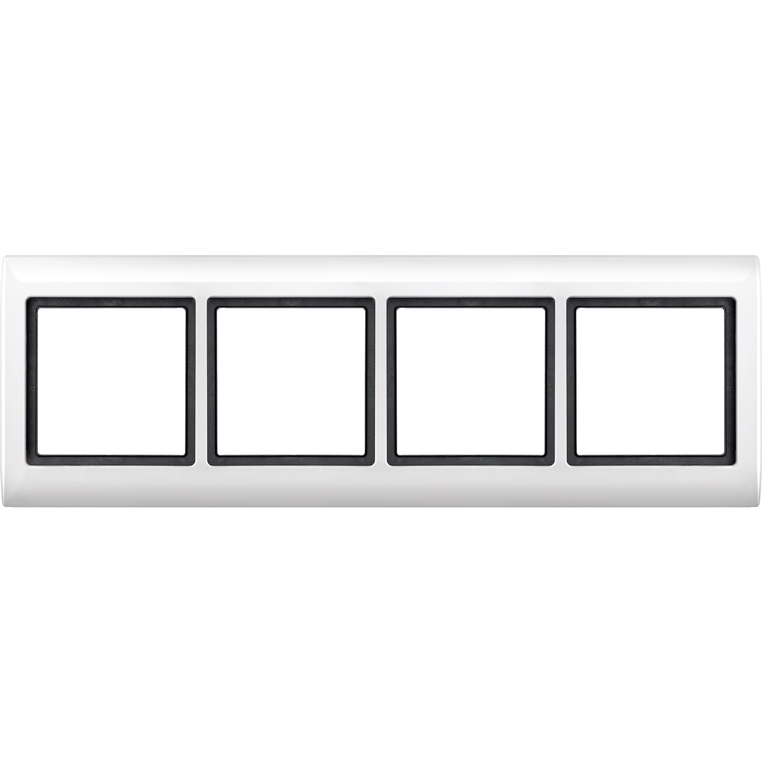 MTN400419 Рамка 4 поста IP44, полярно-белый Schneider Electric Merten Aquadesign 