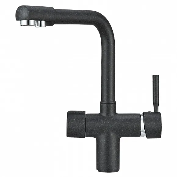 2088, ЧЁРНЫЙ, СМЕСИТЕЛЬ КУХОННЫЙ