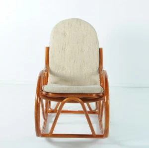 Кресло-качалка с подушкой 97х117 см коньяк Calamus Rotan VINOTTI  00-3885261 Коричневый