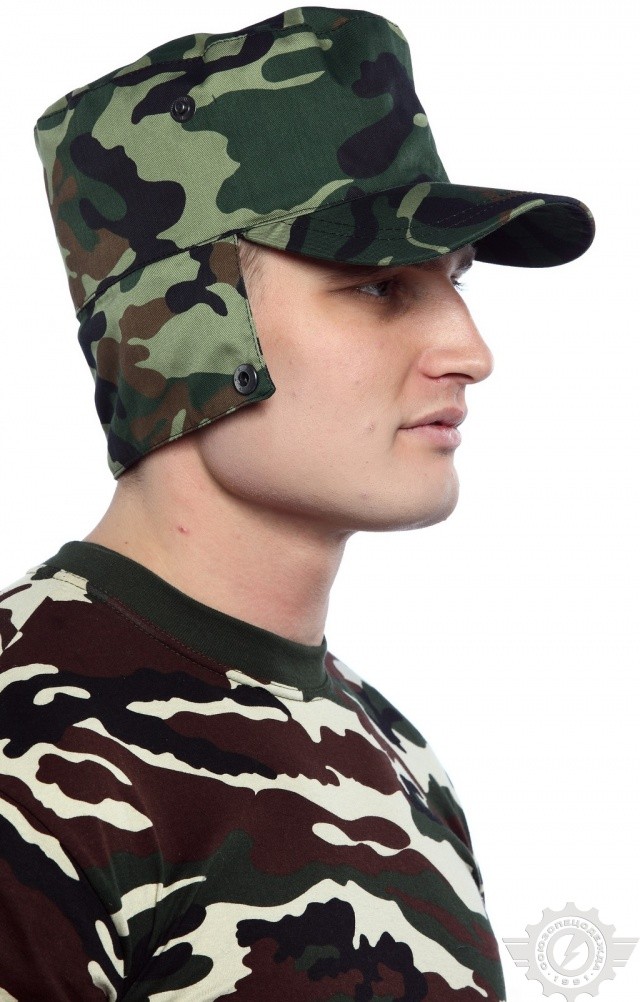 66609 Кепи "Дельта" летняя зеленый камуфляж  Камуфляжная форма  размер 60 Спецодежда  - Вид №5