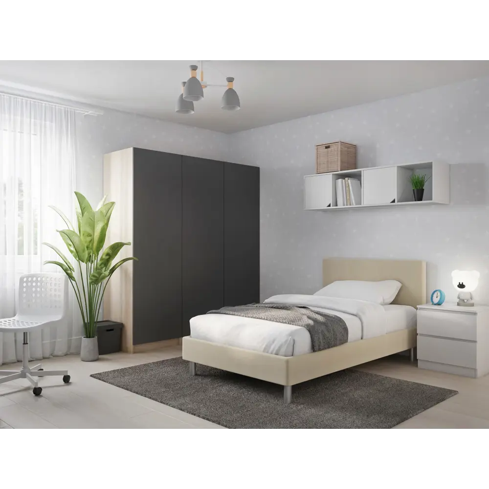 Santreyd Дверь для шкафа Лион графит 59,4×193,8 см 88967158 STLM-1077338 - Вид №5