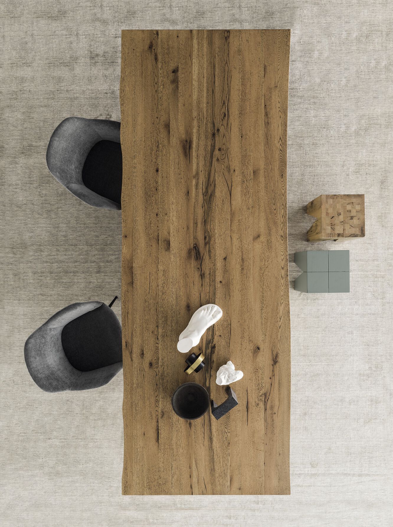 Прямоугольная столешница из дуба Devina Nais ARCH-00121785 - Вид №4