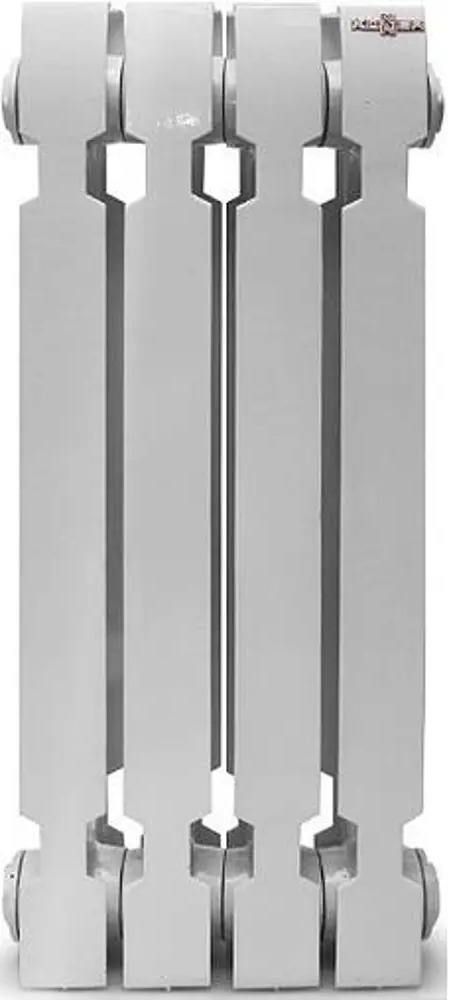 90343685 Радиатор секционный Konner Modern 500/96 4 секции боковое подключение чугун белый STLM-0936727