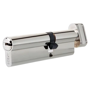 Цилиндр Apecs SM-105(40C/65)-C-NI, 40x65 мм, ключ/вертушка, цвет никель 82379241 STLM-2188861