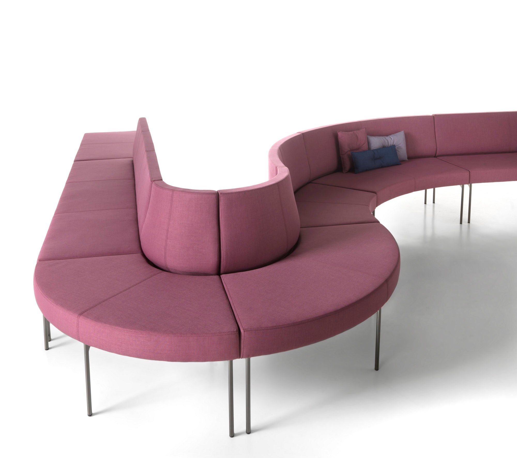 Модульная скамья из ткани со спинкой SITIA Laguna ARCH-00146120 - Вид №44