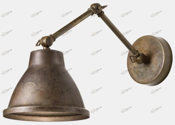 Il Fanale Регулируемый металлический бра с гибким кронштейном Loft 269.05.of