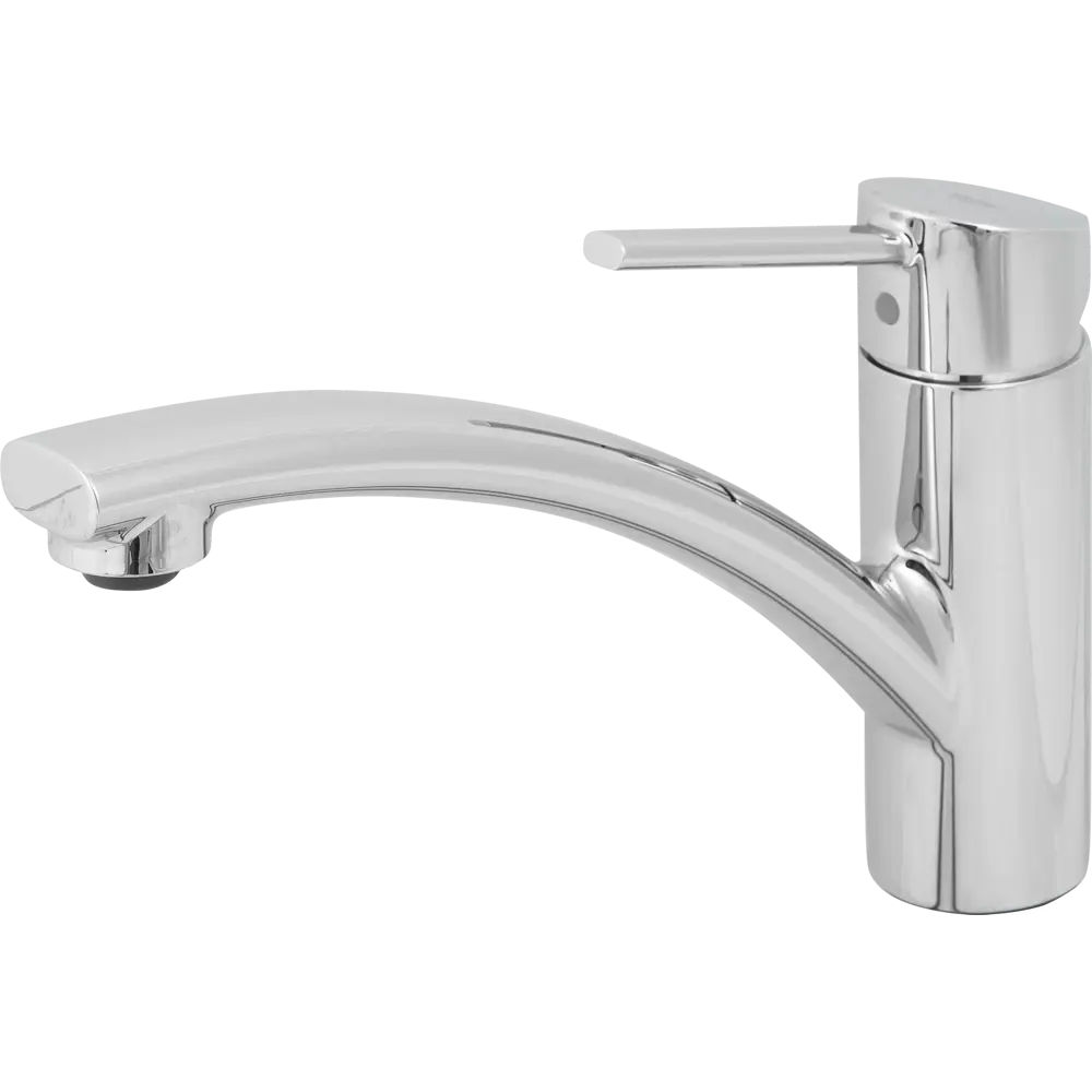Смеситель для мойки GROHE Swift New с низким изливом, латунь, цвет серебристый 82041415 STLM-2061147