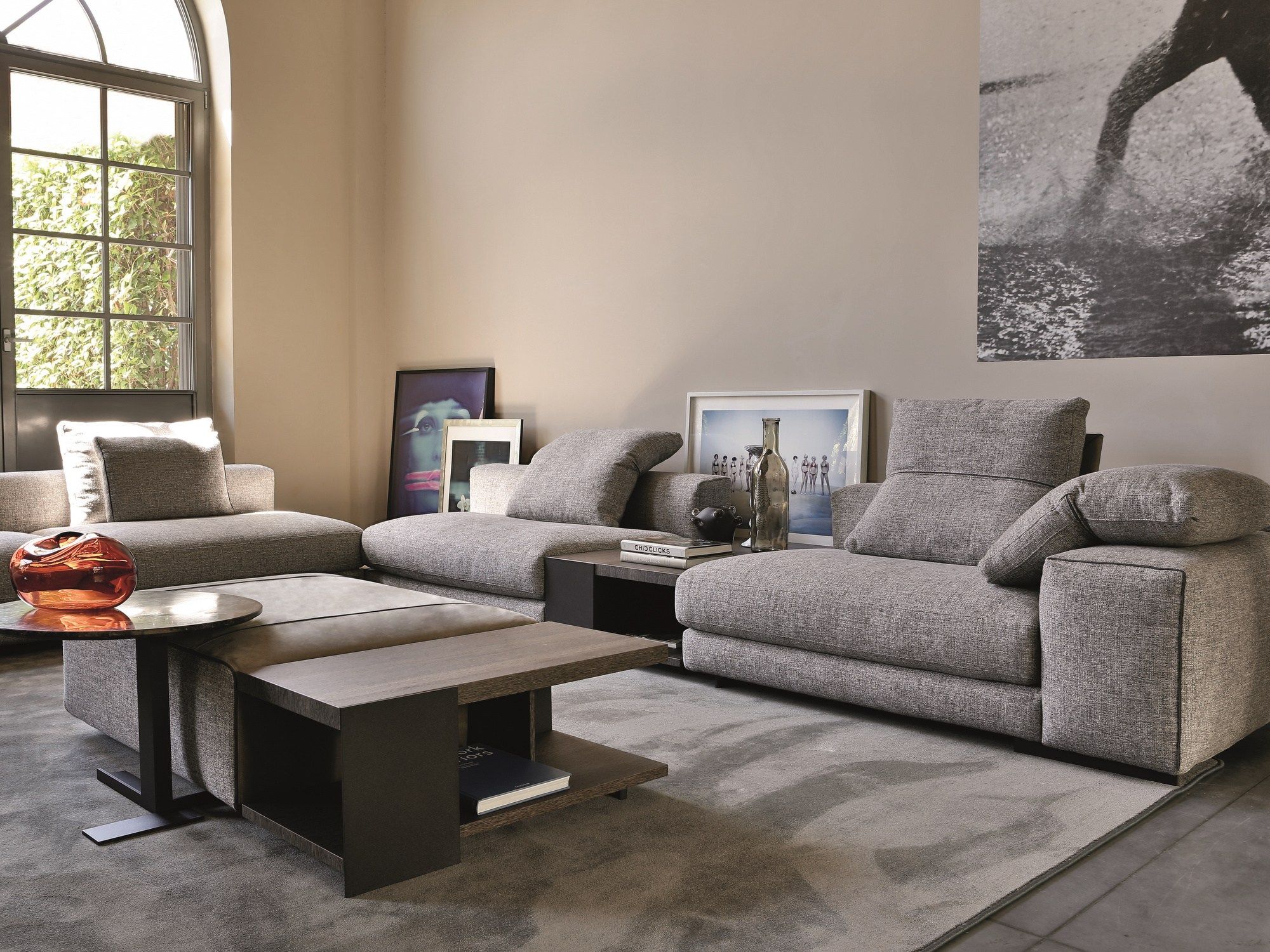 Угловой диван из ткани Arketipo ATLAS ARCH-00087759 - Вид №3