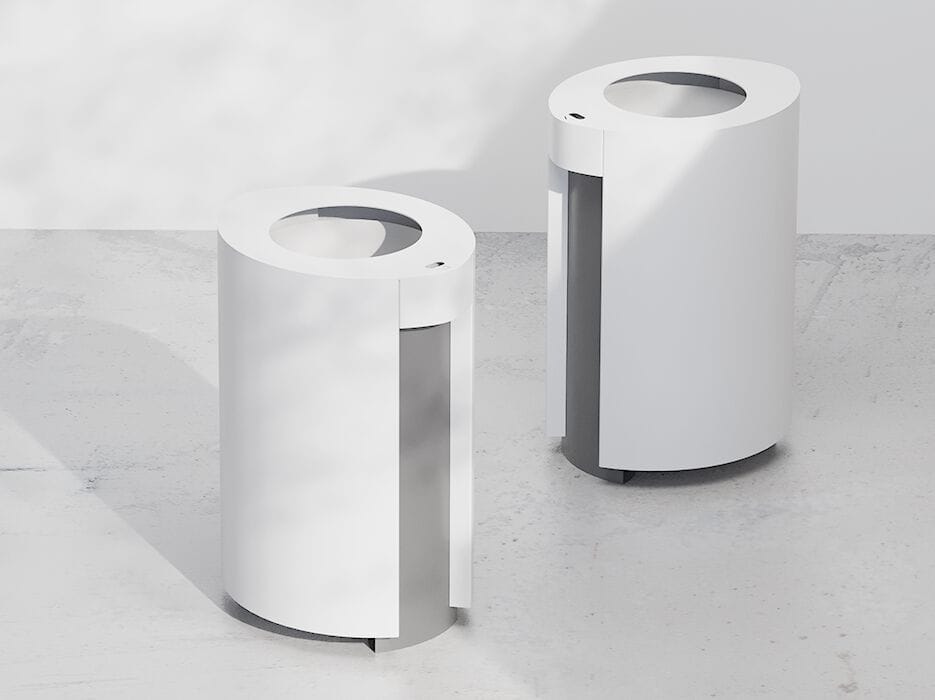 Наружные оцинкованные стальные стойки для мусора DIMCAR ZIGGY ARCH-00123915 - Вид №1