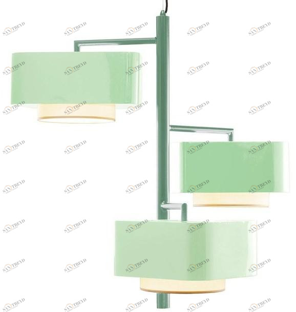 UTU Soulful Lighting Подвесной светильник с прямым светом из железа Carousel Santreyd sun-id-1411335