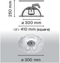 Flos Встраиваемый потолочный светильник из гипса прямого света Home collection - muro+soffitto sun-id-1493746 - Вид №8