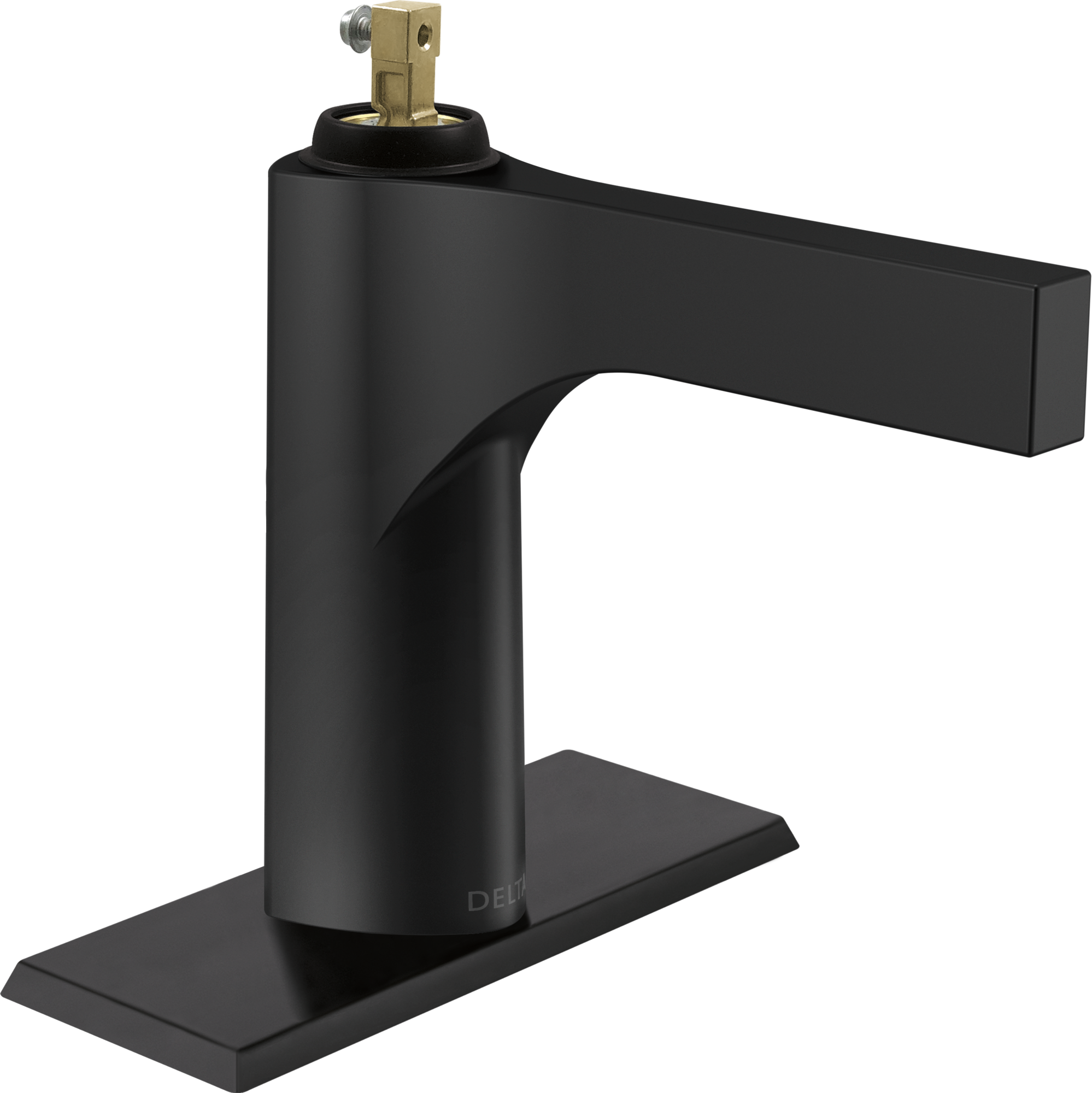 574-BLLPU-LHP-DST Смеситель для ванной комнаты с одной ручкой - меньше ручек Delta Faucet Zura Матовый черный  - Вид №1