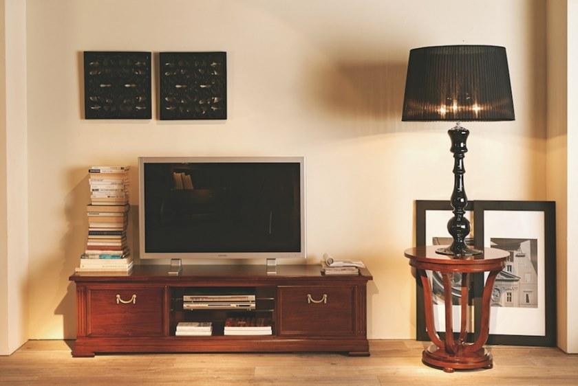 SELVA Тумба под телевизор из вишневого дерева с ящиками Villa borghese 5378 - Вид №1