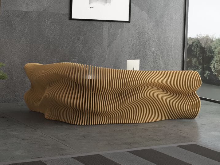 Стойка регистрации из фанеры MYWOODREAM ERTY ARCH-00129901