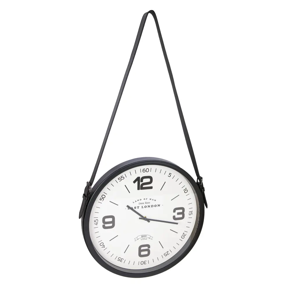 Часы настенные Dream River Ремень металл цвет белый бесшумные 56x38 см STLM-2086315 - Вид №1