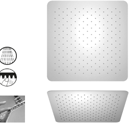 Paini - 50CR759UPQ25E рассеиватель для верхнего душа