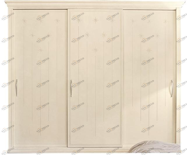 Barnini Oseo Шкаф-купе из лакированного дерева с раздвижными дверцами Sogni d'amore Sa87