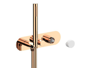 Однорычажный смеситель для душа с 3 отверстиями и ручным душем