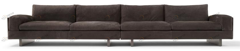 AMURA 4-х местный тканевый диван Tau Am006.031+032