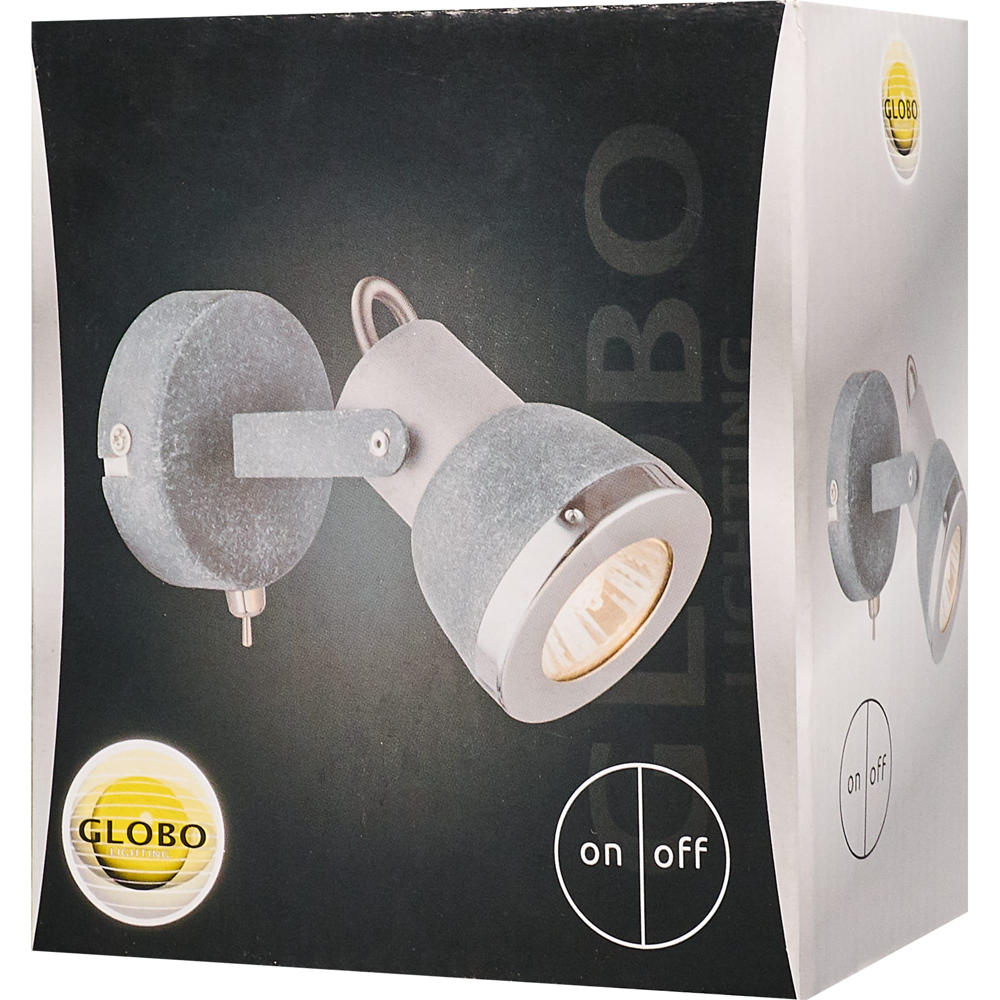 82156832 Спот GLOBO -1 GU10 1x50W серый 57000 Santreyd  - Вид №6