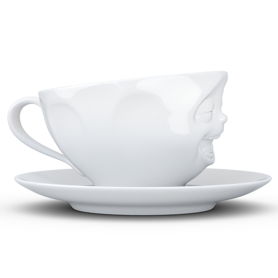 T01.47.01 Чайная пара tassen laughing 200 мл белая Tassen by FIFTYEIGHT PRODUCTS  - Вид №6