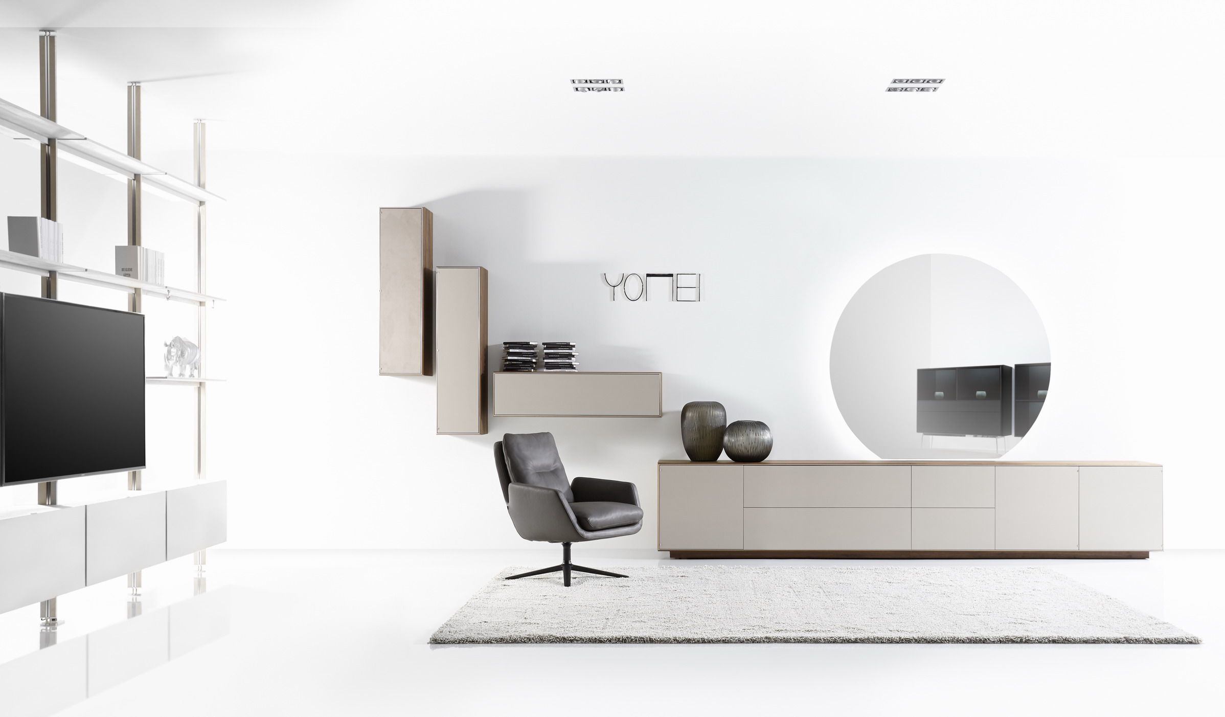 Деревянная секционная оборудованная стена YOMEI S100 ARCH-00104676 - Вид №2