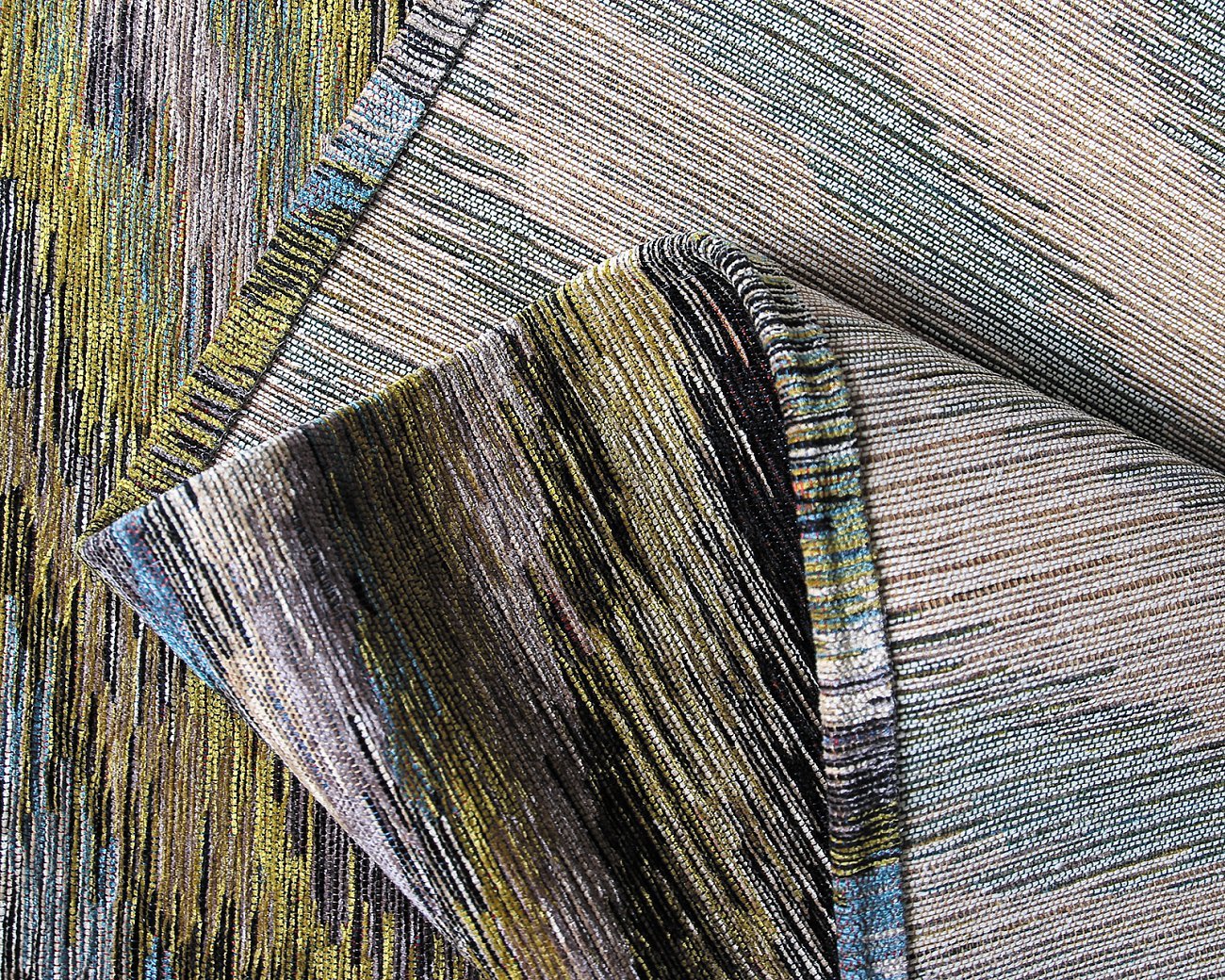 Ковер ALINA WAVE 135x200 ARBEN DECOR MAGIC ALINA 321717 Серый;зеленый;разноцветный  - Вид №1