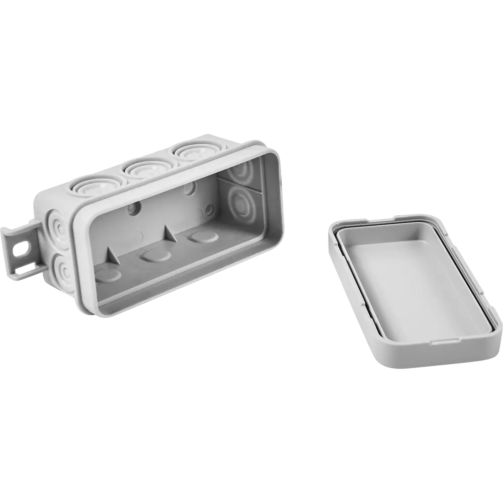 Распределительная коробка LEXMAN открытого типа 90×42×40 мм IP55 88460768 STLM-1109570 - Вид №1