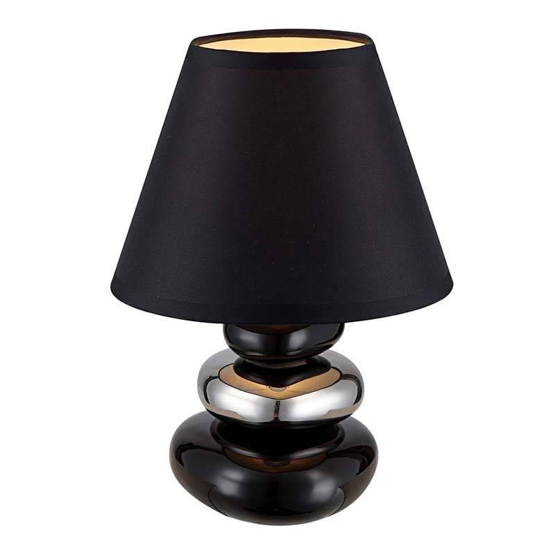 Настольная лампа Globo Travis 21687 GLOBO ВАЗА 110307 Черный Ceramica Globo  - Вид №1
