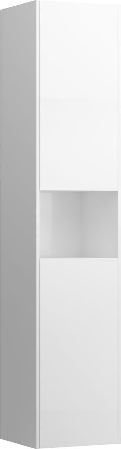 H4027021102661 Шкафчик высокий - правый с 2 дверцами и открытой полкой LAUFEN PRO - Вид №1