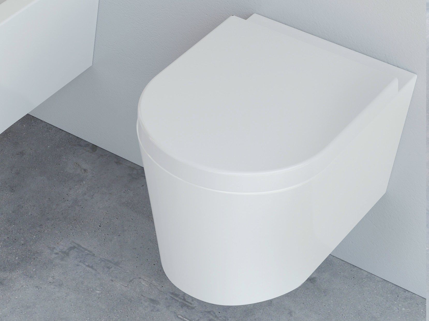 Керамический подвесной туалет Alice Ceramica Форма ARCH-00024333 - Вид №10