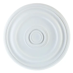 Розетка потолочная полиуретан Decomaster DM-0402 белая диаметр 40.3 см