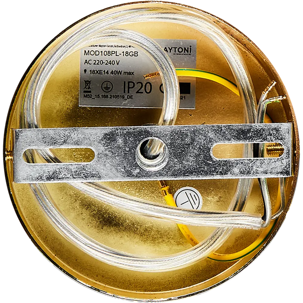Люстра потолочная Vesper 18 ламп 36 м² цвет золотой/черный 89370783 STLM-2134283 Maytoni  - Вид №6