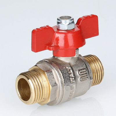 S.219.05 Кран шаровой ENOLGAS BASIC с ручкой «бабочкой» и наружной резьбой Valtec 3/4"  - Вид №7