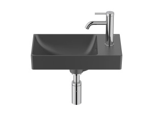 Керамическая подвесная прямоугольная ручная мойка