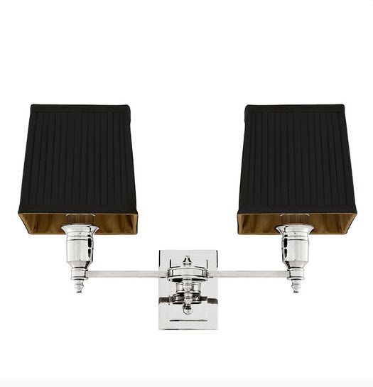 Бра Lexington Double от Eichholtz Черный/хром 108936 EICHHOLTZ ПОД СТАРИНУ 059730 Хром;черный  - Вид №3
