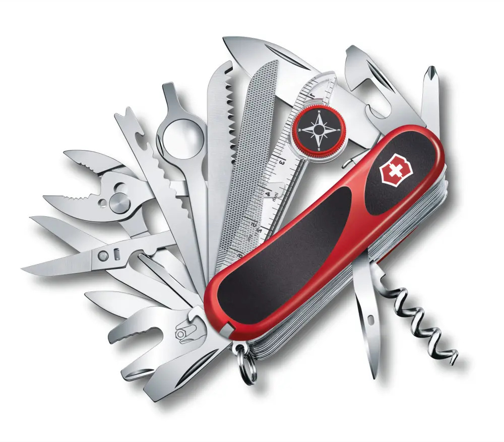 91517718 Мультитул Victorinox EvoGrip S54 2.5393.SC пластиковый корпус 85 мм STLM-0845863