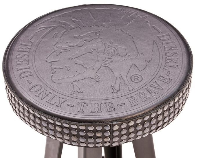 Moroso Высокий деревянный табурет с кожаным сиденьем sun-id-1353397 - Вид №2