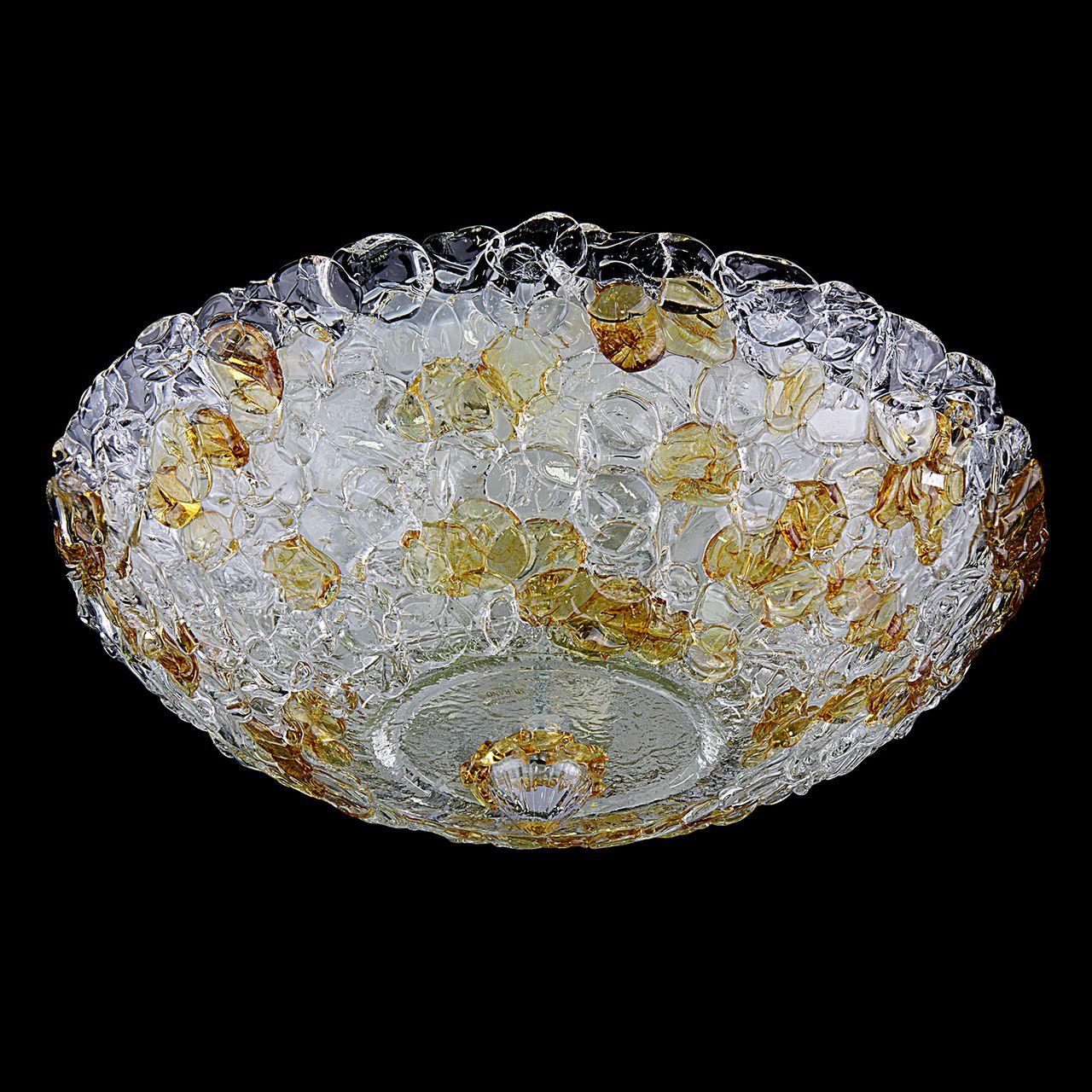 Потолочный светильник Lightstar Murano 604103 Жёлтый LIGHTSTAR ДИЗАЙНЕРСКИЕ, MURANO 073573 Желтый  - Вид №2