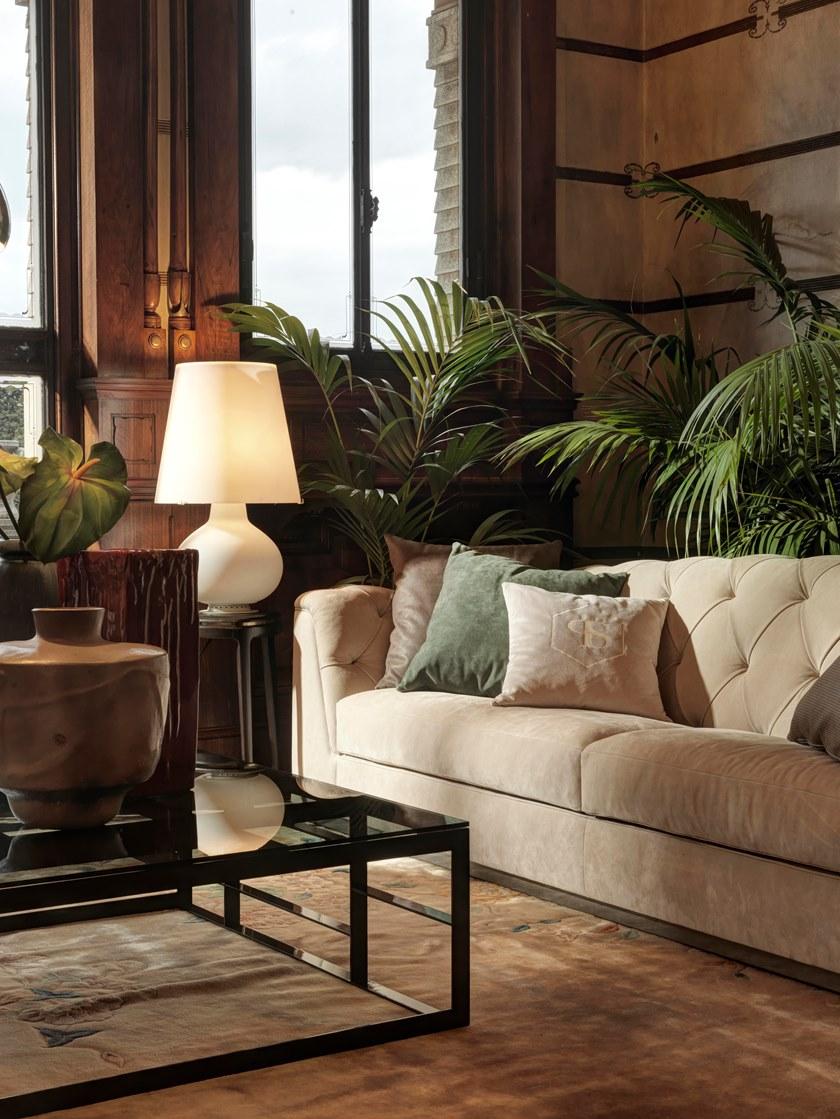 SELVA Круглый журнальный столик из массива дерева Indigo 3024 - Вид №3