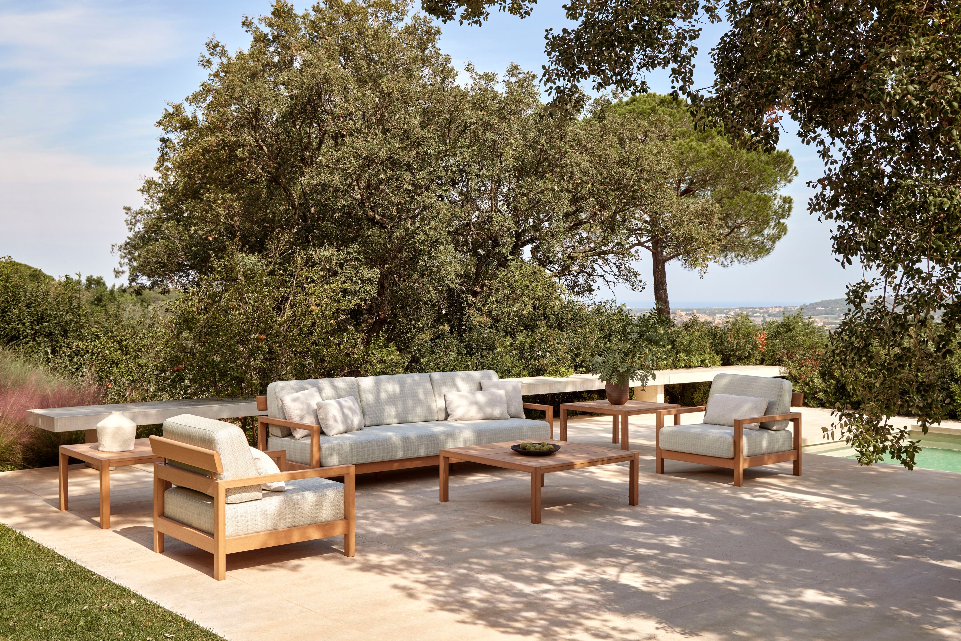 Тканевое садовое кресло с подлокотниками POINT Kubik ARCH-00132181 - Вид №6