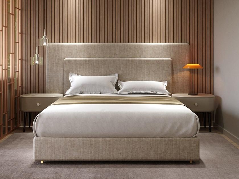 Jetclass Двуспальная кровать с мягким изголовьем  Jno101.16, jno101.18, jno101.20  - Вид №2