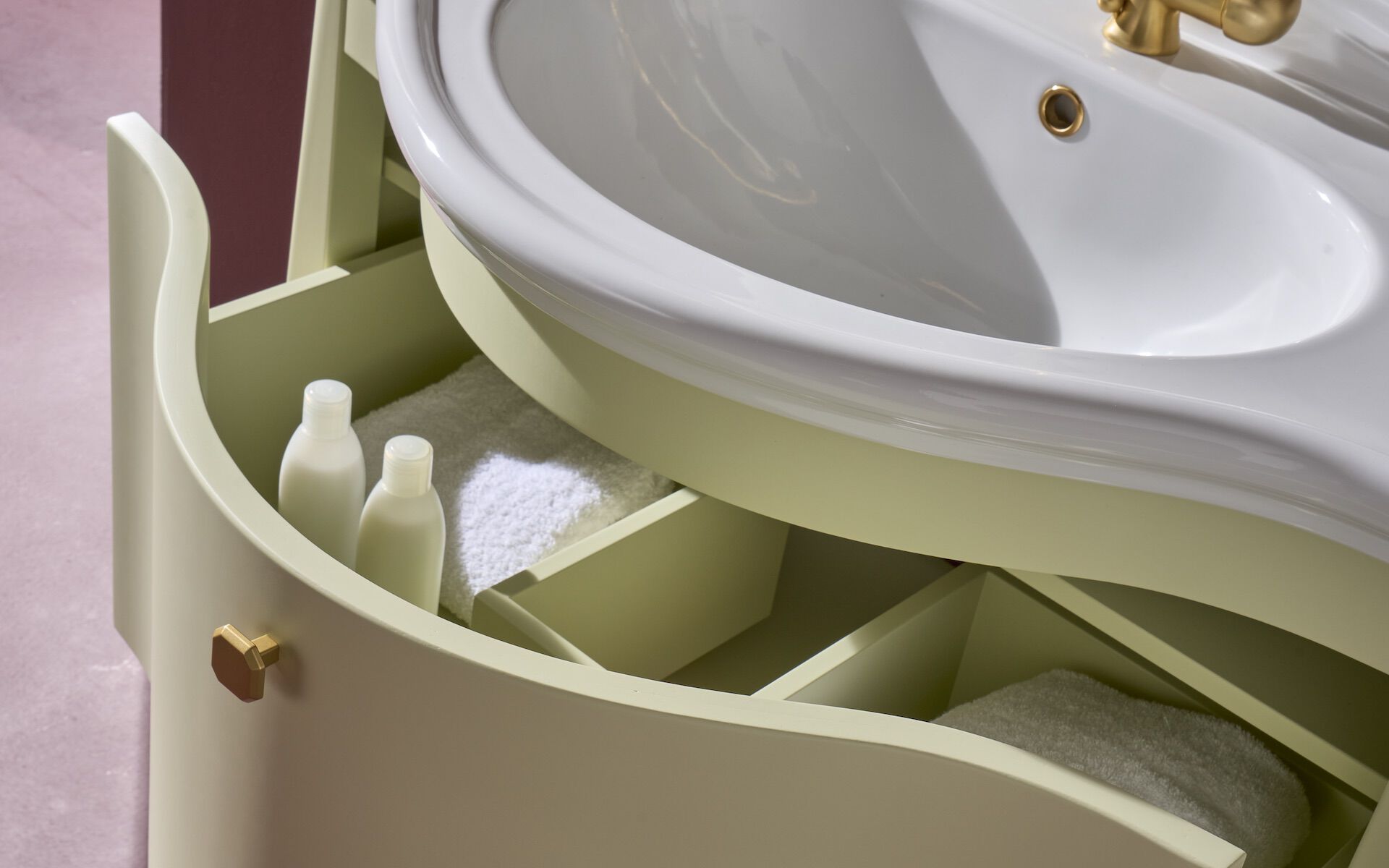 Напольный умывальник с ящиком Gaia Mobili Classic ARCH-00065816 - Вид №2