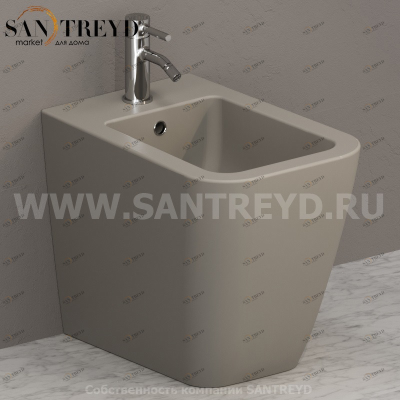 ST010GH Биде напольное STONE Ceramica Globo