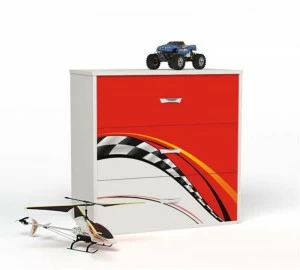 Комод ABC-KING La-Man (красный,