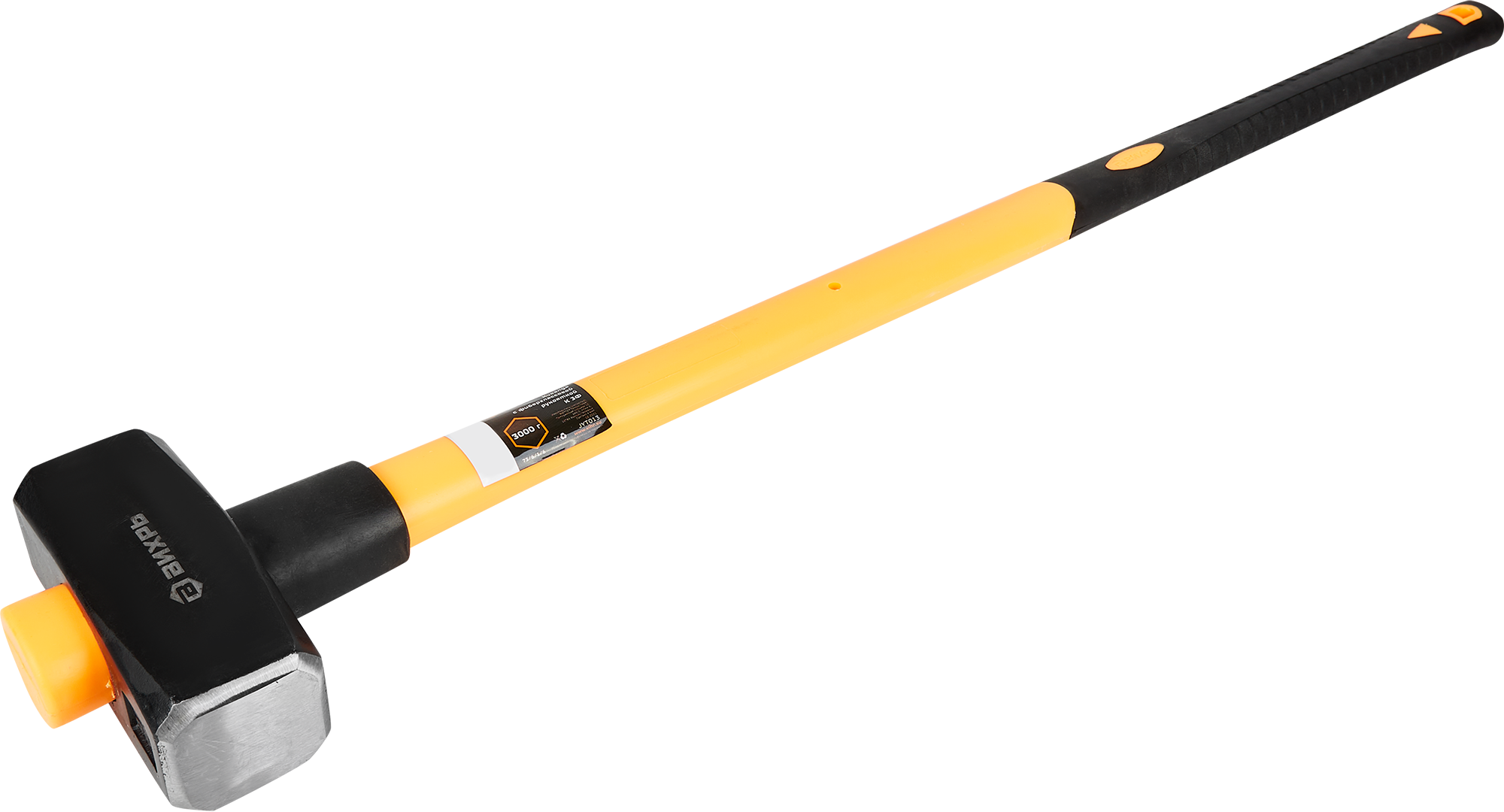 Кувалда ВИХРЬ 3000 г с фиберглассовой рукояткой для профессиональных работ 85088499