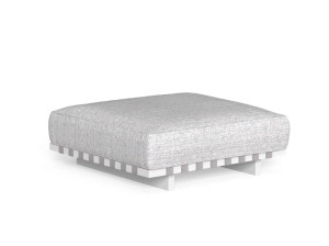 Ткань прямоугольный сад пуфик