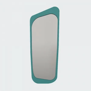 Зеркало настенное большое бирюзовое Woodi WOODI ДИЗАЙНЕРСКИЕ 00-3966323 Бирюзовый