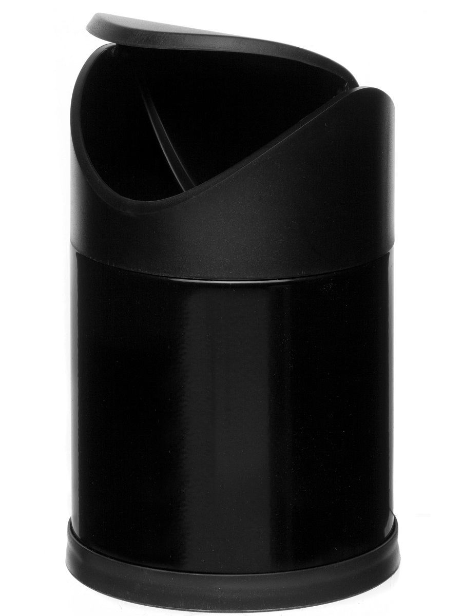 Вёдра с педалью и крышкой Auriga 1.5L Black NAVAKO 11039 - Вид №1